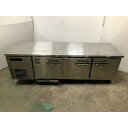 【業界最長1年保証】【中古】低冷蔵コールドテーブル フクシマガリレイ(福島工業) LNC-180RM-F 幅1800×奥行600×高さ600 【送料別途見積】【...