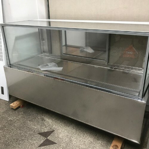 【業界最長1年保証】【中古】冷蔵ショーケース アリガ APC-0602RZ 幅1800×奥行800×高さ1100 三相200V/単相100V 【送料別途見積】【業務用】【飲食店 店舗 厨房機器 冷蔵ショーケース 業務用冷蔵ショーケース】