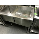 【中古】二槽アイスビン 蓋なし 幅1000×奥行600×高さ800 【送料別途見積】【業務用】【飲食店 店舗 厨房機器 特殊シンク 業務用特殊シンク】