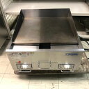 【中古】電気グリドル ニチワ電機 TEG-600SP 幅600×奥行600×高さ300 三相200V 【送料別途見積】【業務用】【飲食店 店舗 厨房機器 グリド...