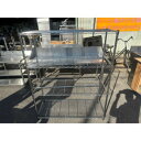 【中古】ラックシェルフ 幅1200×奥行450×高さ1530 【送料別途見積】【業務用】【飲食店 店舗 厨房機器 ラック シェルフ 業務用ラック 業務用シェルフ...