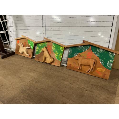 【中古】装飾品 十二支絵馬 【送料別途見積】【業務用】【飲食店 店舗 店舗備品 ディスプレイ雑貨 置物】 【中古】装飾品 十二支絵馬 【送料別途見積】【業務用】【飲食店 店舗 店舗備品 ディスプレイ雑貨 置物】