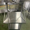 【中古】平棚 背板なし 幅600×奥行600×高さ700 【送料別途見積】【業務用】【飲食店 店舗 厨房機器 平棚 上棚 業務用平棚 業務用上棚】