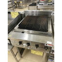 【中古】ハースグリラー フジマック FGG60-4C 幅600×奥行750×高さ265 LPG(プロパンガス) 【送料別途見積】【業務用】【飲食店 店舗 厨房機...