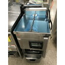 【中古】電気フライヤー18L マルゼン MEF-18E 幅450×奥行600×高さ800 三相200V 【送料別途見積】【業務用】【飲食店 店舗 厨房機器 フライヤー 業務用フライヤー】