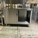 【中古】調理台 BGなし マルゼン 幅1200×奥行600×高さ830 【送料別途見積】【業務用】【飲食店 店舗 厨房機器 調理台 業務用調理台】