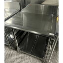 【中古】クリーンテーブル BGあり 幅750×奥行650×高さ800 【送料無料】【業務用】【飲食店 店舗 厨房機器 特殊シンク 業務用特殊シンク】