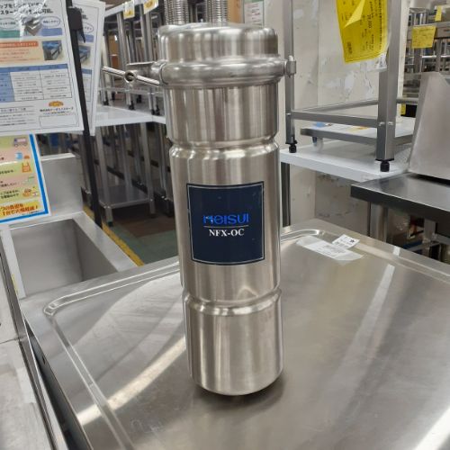 【中古】浄水器 メイスイ NFX-OC 幅150×奥行130×高さ385 【送料別途見積】【業務用】【飲食店 店舗 厨房機器 浄水器・軟水器 業務用浄水器 業務用軟水器】