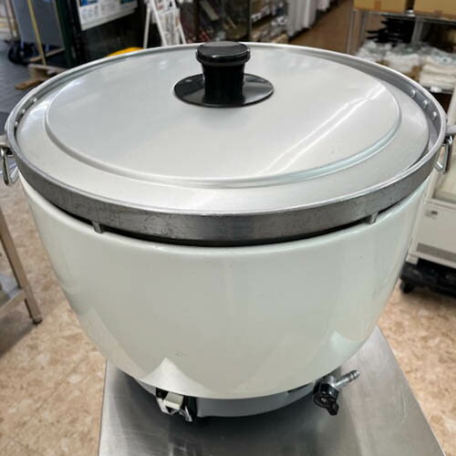 【中古】ガス炊飯器 パロマ PR-101DSS-1 幅470×奥行573×高さ443 LPG(プロパンガス) 【送料別途見積】【業務用】【飲食店 店舗 厨房機器 ガス炊飯器 業務用ガス炊飯器】