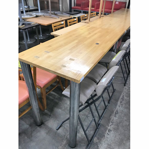 【中古】ハイテーブル 幅1250×奥行600×高さ930 【送料無料】【業務用】【飲食店 店舗 厨房機器 テーブル 業務用テーブル】 【中古】ハイテーブル 幅1250×奥行600×高さ930 【送料無料】【業務用】【飲食店 店舗 厨房機器 テーブル 業務用テーブル】