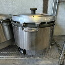 【中古】ガス炊飯器 リンナイ(Rinnai) RR-30S2 幅466×奥行438×高さ424 都市ガス 【送料別途見積】【業務用】【飲食店 店舗 厨房機器 ガス炊飯器 業務用ガス炊飯器】