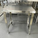 【中古】コンロ台 BGなし 幅600×奥行450×高さ640 【送料別途見積】【業務用】【飲食店 店舗 厨房機器 ガス台 業務用ガス台】