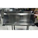 【中古】水切り台 背あり 幅1200×奥行450 【送料別途見積】【業務用】【飲食店 店舗 厨房機器 特殊シンク 業務用特殊シンク】