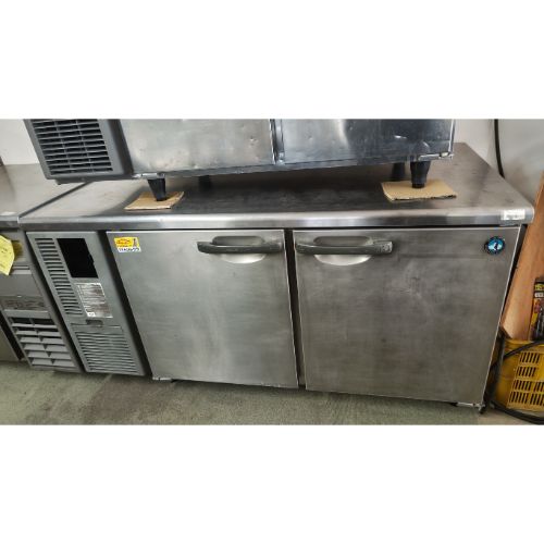 【業界最長1年保証】【中古】冷蔵コールドテーブル ホシザキ RT-150SDF 幅1500×奥行750×高さ800 【送料別途見積】【業務用】【飲食店 店舗 厨房機器 冷蔵コールドテーブル 業務用冷蔵コールドテーブル】