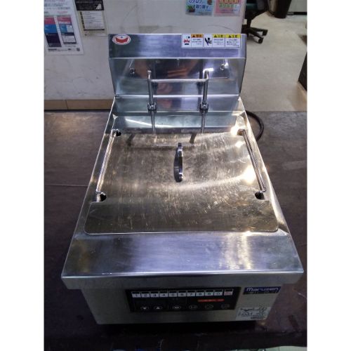 【業界最長1年保証】【中古】IH卓上オートリフトフライヤー 7L マルゼン MIF-BL7T 幅350×奥行580×高さ3..