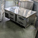【業界最長1年保証】【中古】冷凍ドロワーコールドテーブル パナソニック(Panasonic) SUF-DG1271-2B1 幅1200×奥行750×高さ550 【送料別途見積】【業務用】【飲食店 店舗 厨房機器 ドロワーコールドテーブル 業務用ドロワーコールドテーブル】(3)