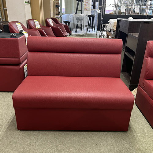 【中古】張替ソファー 赤 幅1000×奥行600×高さ750 【送料無料】【業務用】【飲食店 店舗 厨房機器 ソファー 業務用ソファー】 【中古】張替ソファー 赤 幅1000×奥行600×高さ750 【送料無料】【業務用】【飲食店 店舗 厨房機器 ソファー 業務用ソファー】