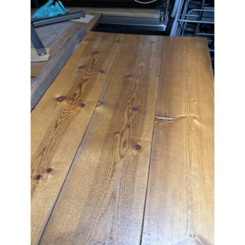 【中古】4人掛けテーブル 幅1200×奥行700×高さ730 【送料無料】【業務用】【飲食店 店舗 厨房機器 テーブル 業務用テーブル】 [3]