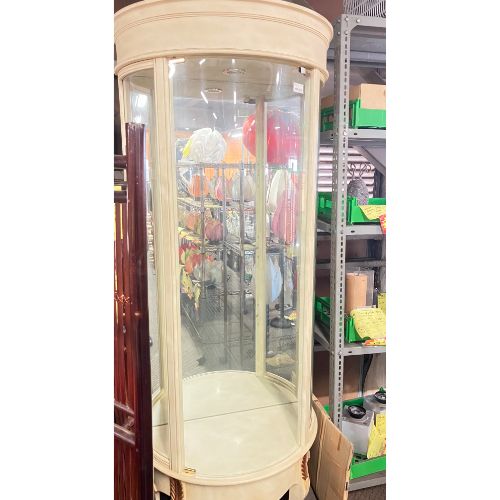 【中古】ディスプレイショーケース 幅800×奥行430×高さ2000 【送料無料】【業務用】【飲食店 店舗 店舗備品 サンプルショーケース】