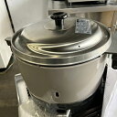【中古】ガス炊飯器 3升 リンナイ(Rinnai) RR-300C 幅492×奥行423×高さ426 都市ガス 【送料別途見積】【業務用】【飲食店 店舗 厨房機...