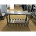 【中古】置台 幅700×奥行300×高さ460 【送料別途見積】【業務用】【飲食店 店舗 厨房機器 作業台 業務用作業台】