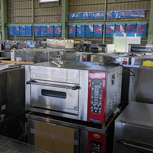 【業界最長1年保証】【中古】デッキオーブン マルゼン MBDO-D5E 幅900×奥行800×高さ550 【送料別途見積】【業務用】【飲食店 店舗 厨房機器 オーブン 業務用オーブン】