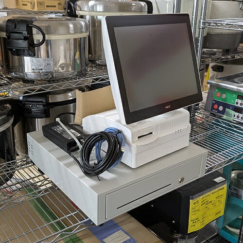 【中古】レジスター NEC PWPY712W52 幅354×奥行304×高さ432 【送料別途見積】【業務用】【飲食店 店舗 厨房機器 レジ 業務用レジ】 【中古】レジスター NEC PWPY712W52 幅354×奥行304×高さ432 【送料別途見積】【業務用】【飲食店 店舗 厨房機器 レジ 業務用レジ】