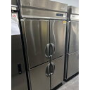 【中古】縦型冷凍冷蔵庫 2凍2蔵 フクシマガリレイ(福島工業) URD-092PM6 幅900×奥行800×高さ1950 【送料別途見積】【業務用】【飲食店 店...