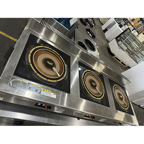 【中古】電磁調理器 マルゼン MIH-LW333D 幅1500×奥行600×高さ170 三相200V 【送料別途見積】【業務用】【飲食店 店舗 厨房機器 卓上IHコンロ 業務用卓上IHコンロ】 【中古】電磁調理器 マルゼン MIH-LW333D 幅1500×奥行600×高さ170 三相200V 【送料別途見積】【業務用】【飲食店 店舗 厨房機器 卓上IHコンロ 業務用卓上IHコンロ】