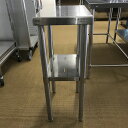 【中古】脇台 幅300×奥行450×高さ800 【送料別途見積】【業務用】【飲食店 店舗 厨房機器 作業台 業務用作業台】