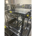 【中古】作業台 BGなし 幅620×奥行570×高さ700 【送料別途見積】【業務用】【飲食店 店舗 厨房機器 作業台 業務用作業台】