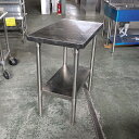 【中古】作業台 BGなし 幅750×奥行450×高さ800 【送料別途見積】【業務用】【飲食店 店舗 厨房機器 作業台 業務用作業台】