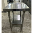 【中古】コンロ台 幅400×奥行600×高さ650 【送料別途見積】【業務用】【飲食店 店舗 厨房機器 ガス台 業務用ガス台】