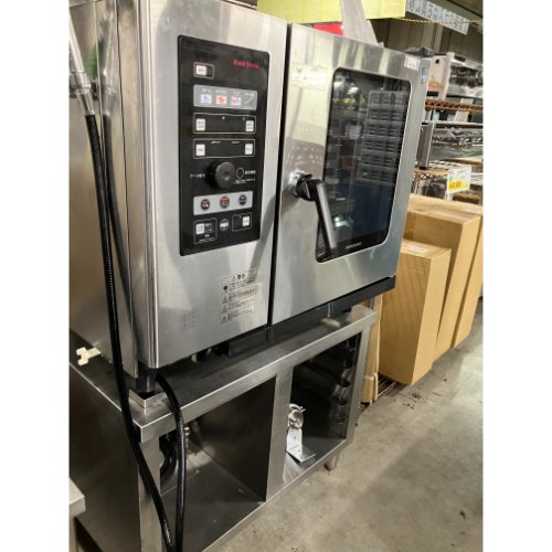 【中古】スチームコンベクションオーブン 架台付き ホシザキ MIC-6SA3-1 幅900×奥行890×高さ770 三相200V 【送料無料】【業務用】【飲食店 店舗 厨房機器 オーブン 業務用オーブン】 【中古】スチームコンベクションオーブン 架台付き ホシザキ MIC-6SA3-1 幅900×奥行890×高さ770 三相200V 【送料無料】【業務用】【飲食店 店舗 厨房機器 オーブン 業務用オーブン】