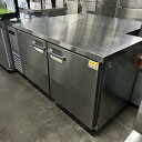 【業界最長1年保証】【中古】冷凍コールドテーブル ノンフロン フクシマガリレイ(福島工業) LRC-152FX 幅1500×奥行600×高さ800 【送料別途見積】【業務用】【飲食店 店舗 厨房機器 冷凍コールドテーブル 業務用冷凍コールドテーブル】