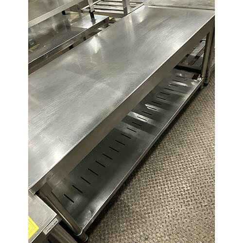 【中古】コンロ台 幅1500×奥行600×高さ630 【送料無料】【業務用】【飲食店 店舗 厨房機器 ガス台 業務用ガス台】