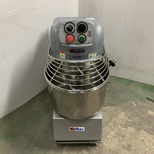 ■ 商品概要 ■商品名：スパイラルミキサー外形寸法：W380×D720×H800(mm)メーカー：愛工舎型式：IS20T2V電源：三相200V 50/60Hz共用保証期間：なしランク：B特記事項：本州配送・期間限定送料無料キャンペーン(10/1～10/23AMまでのご注文及び11/6納品可能商品)販売店：テンポス一宮店（愛知県一宮市）からの配送です。この商品は中古ですので1品ものです。店頭販売もしておりますので、売り切れる場合が御座います。売り切れた場合は、迅速にペ-ジの更新をするよう心掛けておりますが、リアルタイムではございません。掲載商品が完売している場合もありますのでご了承ください。在庫に関しましてはお気軽にお問合わせ下さい。■ ランクの規定について ■ランクN：未使用品、または一度も使用されていない。ランクS：数回程度使用されているものの、ほとんど未使用品と変わらない。ランクA：小傷、擦り傷が見られるが、大きな欠点もなく、程度が良い。ランクB：中小傷が見受けられるが、十分使用できる。ランクC：傷が多く、大きな傷も数箇所見受けられるが、使用に問題はない。■ 配送等について ■この商品は、本州に限り、配送料無料にてお届けいたします。(10/1～10/23AMまでのご注文及び11/6納品可能商品限定)商品は車上渡しでのお届けです。ガス接続工事、及び給排水工事は承ることが出来かねます。お客様にて手配頂きますようお願い致します。【買取について】テンポスでは買取・再生事業を展開致しております。全国年間15,000件以上の買取実績！まずはお気軽に無料査定をご利用くださいませ！厨房機器用品、家具、食器、調理道具の買取も承っております。詳しくは「テンポス買取ドットコム」へ。※型式や仕様度合いによって一部買取不可商品もございます。予めご相談ください。店舗・厨房、中古厨房機器。厨房用品なら、テンポスドットコムにお任せ下さい！【補助キーワード】中古スパイラルミキサー,中古ミキサー