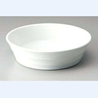 白 グラタン皿-L/業務用/新品 /テンポス