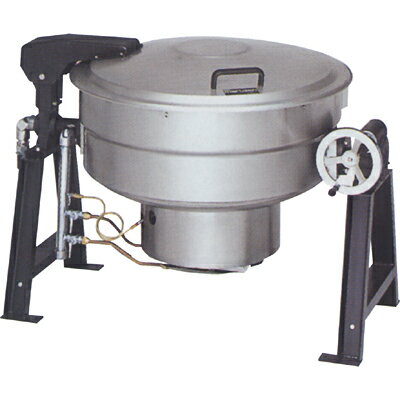 ガス回転釜 【マルゼン】 80L アルミ製 MKGS-A080 幅1310×奥行917×高さ780mm 【送料別途見積】【プロ用】