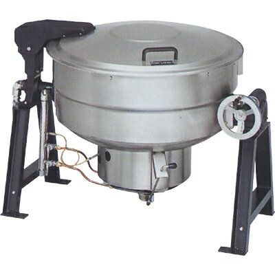 ガス回転釜 【マルゼン】 110L クラッド製 MKGS-CH110 幅1360×奥行967×高さ810mm 【送料別途見積】【プ..