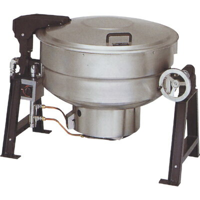 ガス回転釜 【マルゼン】 110L 鋳鉄製 自動点火式 MKGD-T110 幅1360×奥行967×高さ810mm 【送料別途見積..