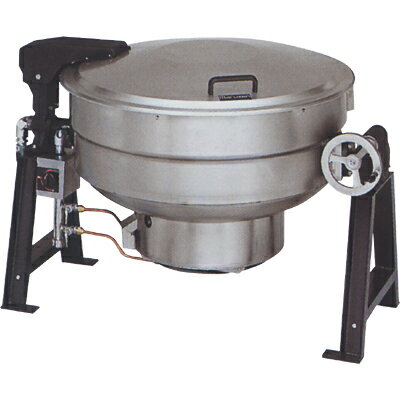 ガス回転釜 【マルゼン】 150L アルミ製 自動点火式 MKGD-A150 幅1435×奥行1042×高さ820mm 【送料別途..
