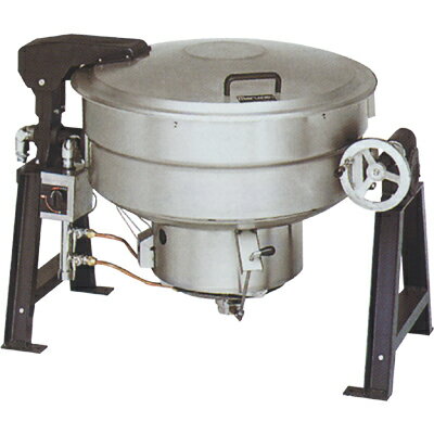 ガス回転釜 【マルゼン】 80L ステンレス製 自動点火式 釜底排水付 MKGD-SH080 幅1310×奥行917×高さ780..