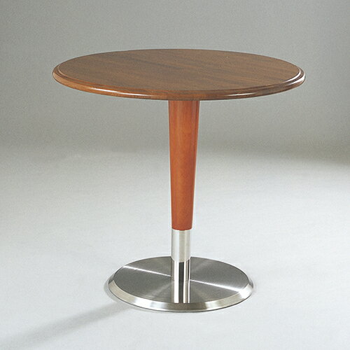 ハヤシ ステンレスH.Lベーステーブル脚 ベースサイズ:A450φ×高さ625mmと675mmのみ 品番:RS-5D-WP(ステンレスH・L) 塗装カラー:NT ポール:ラバーウッド/送料別 [3]