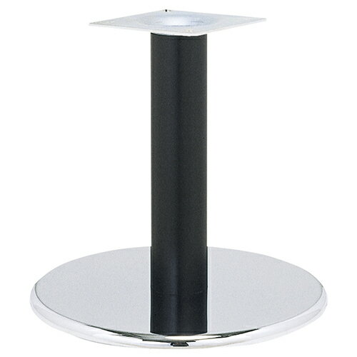 ハヤシ スチールベースイス脚 ベースサイズ：A450φ×【高さ指定可】 品番：RSQ 塗装カラー：14 ポール：76φ/送料別