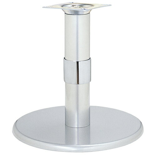 業務用椅子 ハヤシ スチールベースイス脚 ベースサイズ：A450φ×【高さ指定可】 品番：RSQ 塗装カラー：881-R ポール：76φ/業務用/新品/送料別