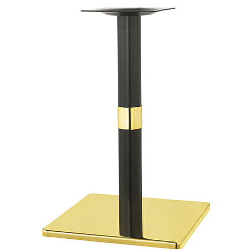 ハヤシ スチールベーステーブル脚 ベースサイズ：A500×B500×【高さ指定可】 品番：ST 塗装カラー：242-R ポール：76φ/送料別