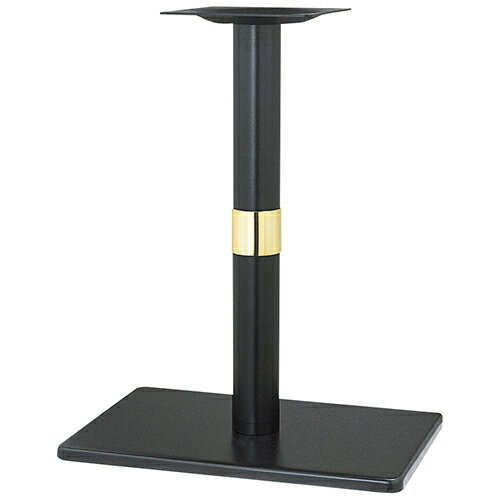 ハヤシ スチールベーステーブル脚 ベースサイズ：A680×B450×【高さ指定可】 品番：TST 塗装カラー：442-R ポール：76φ/送料別