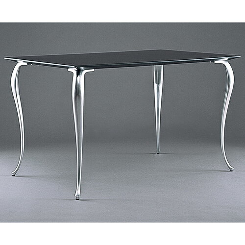 ハヤシ アルミ鋳物テーブル脚(1本) ベースサイズ:高さ680×W145×W(1)120×R12×A40×B35 品番:SS-701-L 鏡面仕上げ アジャスター付き/送料別 [2]