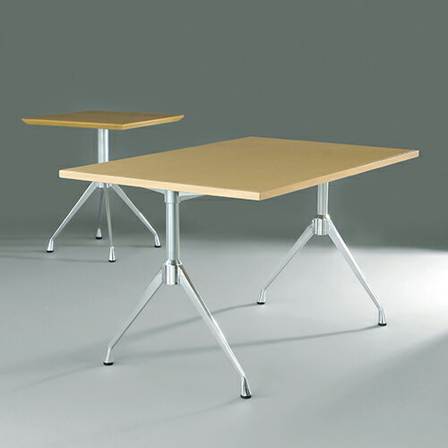 ハヤシ アルミダイキャストテーブル脚 ベースサイズ:A605×間口(芯々)1600mm×【高さ指定可】 品番:SS-HS-600 塗装カラー:44 ポール:42φ/送料別 [2]